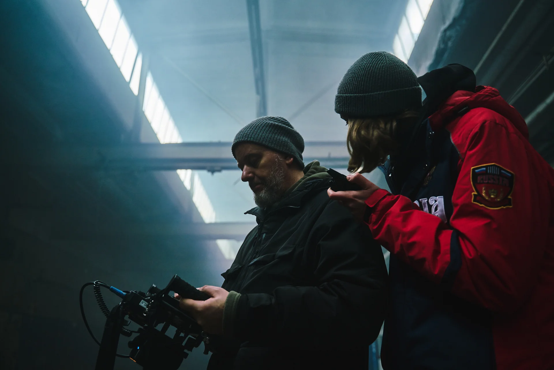 Алексей Красовский на съемках